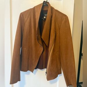 Kut from the Kloth Women's Tan Leather Jacket